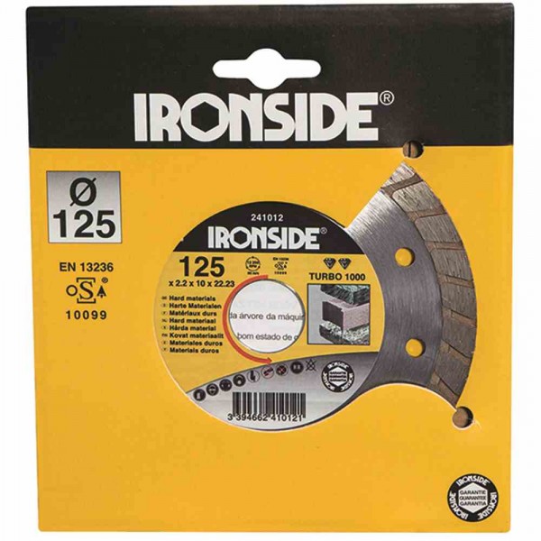 Ironside 214003 Diamant-Scheibe 115mm 2/7mm